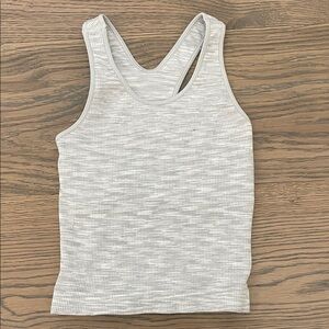 Kids DSG Heather Gray Ribbed Tank Top